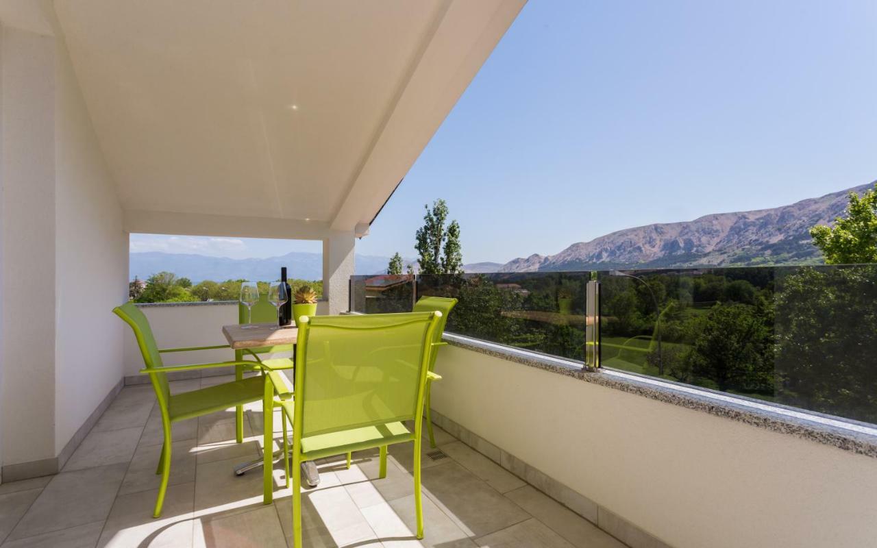 Apartments Dordic Baška Exterior foto